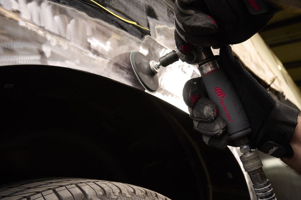Angle Air Die Grinder 20,000 RPM 0.4 HP 1/4" Collet Rear Exhaust