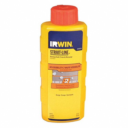 Irwin Chalk Refill, Orange, 8oz
