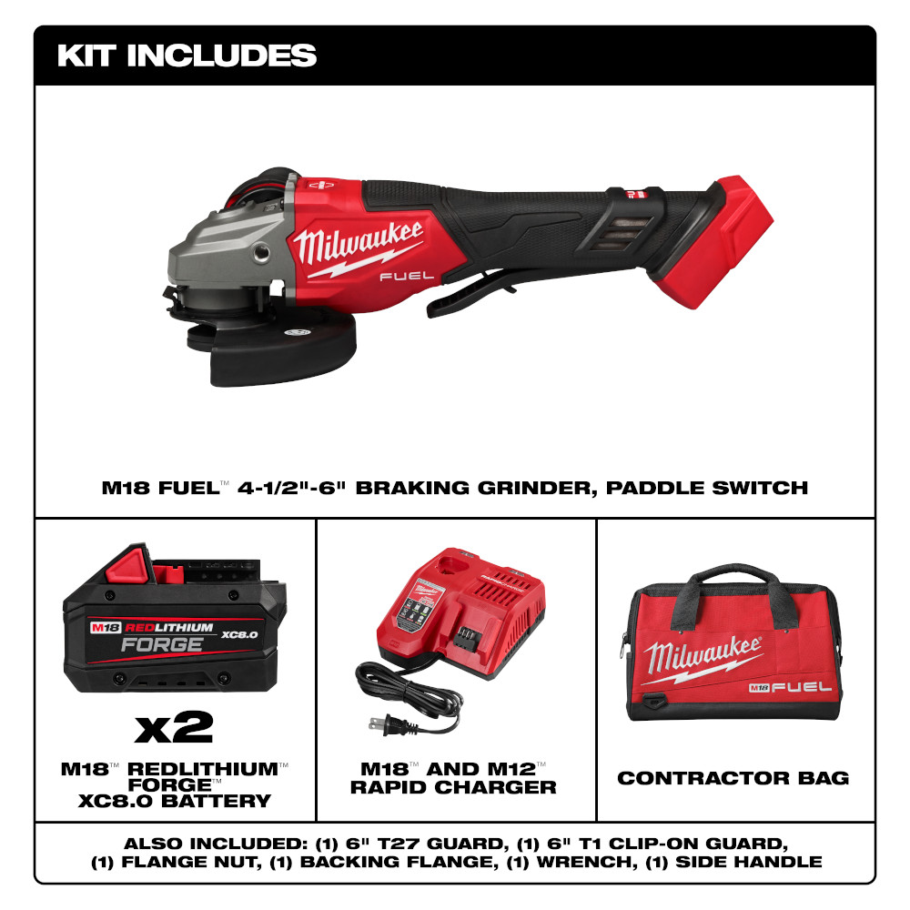 M18 FUEL™ 4-1/2"-6" Braking Grinder Paddle Switch Kit