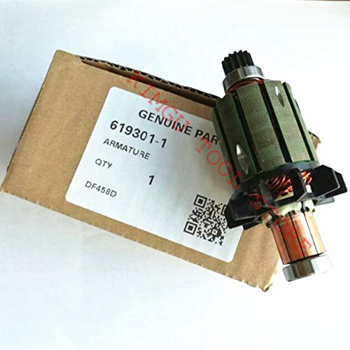 Moteur à rotor Maslin 619301-1 DC18V pour perceuse MAKITA 619496-0 DDF458Z DF458D DDF458RFE DHP458 BHP458 DDF458 BDF458 BDF458RFE BDF458Z - (Couleur : DDF458RFE DHP458)