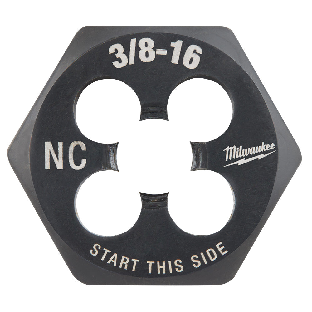 3/8"-16 nc 1-inch Hex Threading Die