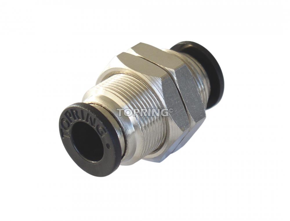 1/4 in. Push-to-Connect Bulkhead Union, Maxfit Model