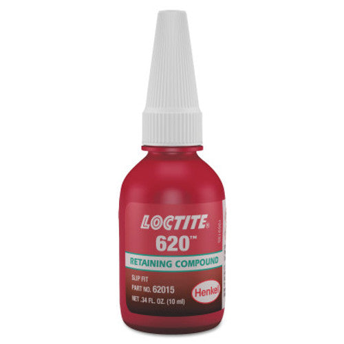 LOCTITE® 620, High Strength, High Temperature Resistant Retaining Compound, 10 ml Bottle