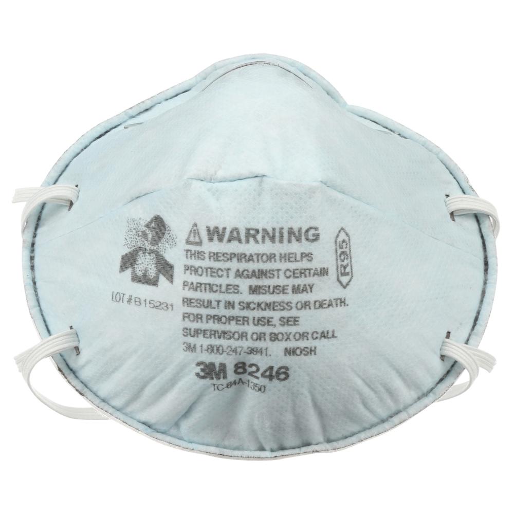 Respirateur antiparticules 3M™, 8246, R95, 20/bte