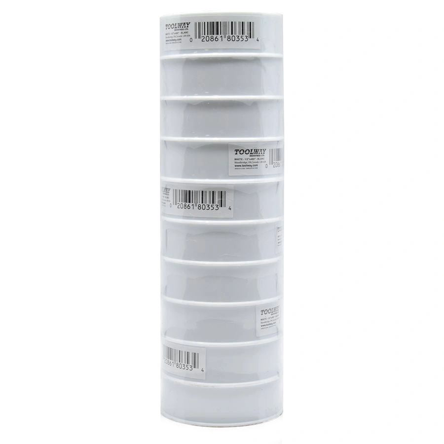 White Teflon Tape 480" X 1/2"