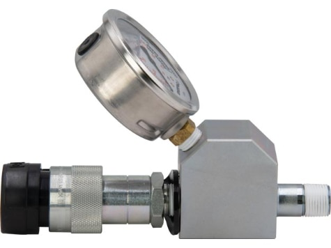 GA45GC, 45 Degree Angled Gauge Adaptor Assembly