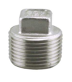 Cored Plug, 316 Strainless Steel, 1/2", Class 150, SP114