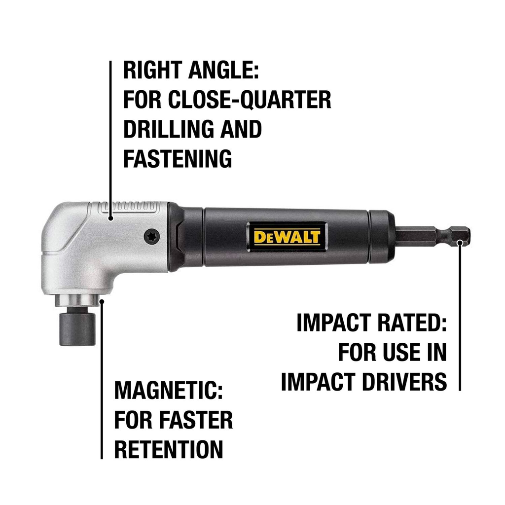 Dewalt Right Angle Attachment Impact Ready