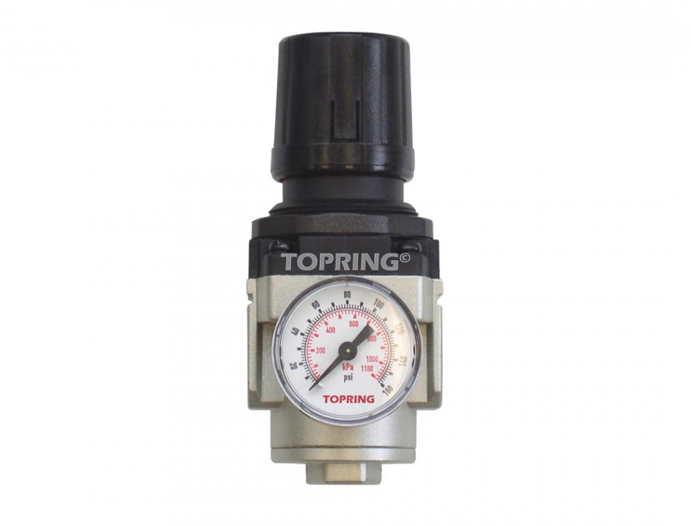Régulateur en aluminium 5 à 125 PSI 3/8 (F) NPT S51, modèle Airflo 300
