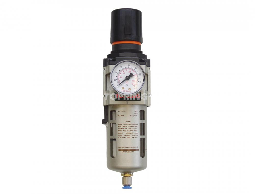 Filtre régulateur 5 microns 5 à 125 PSI 1/2 (F) NPT S51, modèle Airflo 400