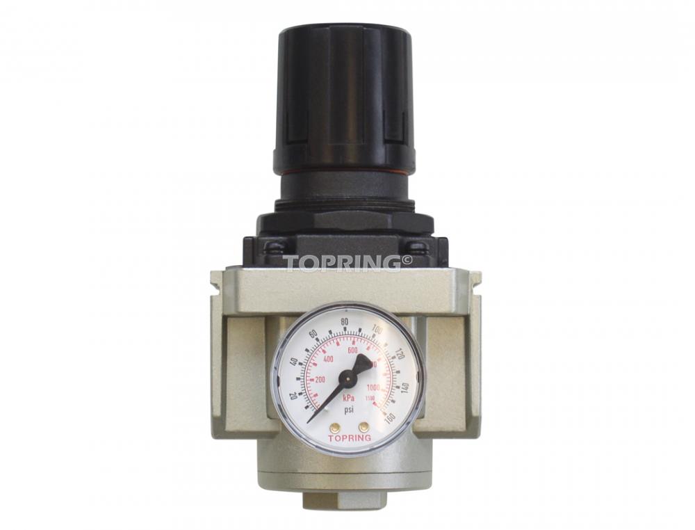 Régulateur en aluminium 5 à 30 PSI 1 po. (F) NPT S51, modèle Airflo 500