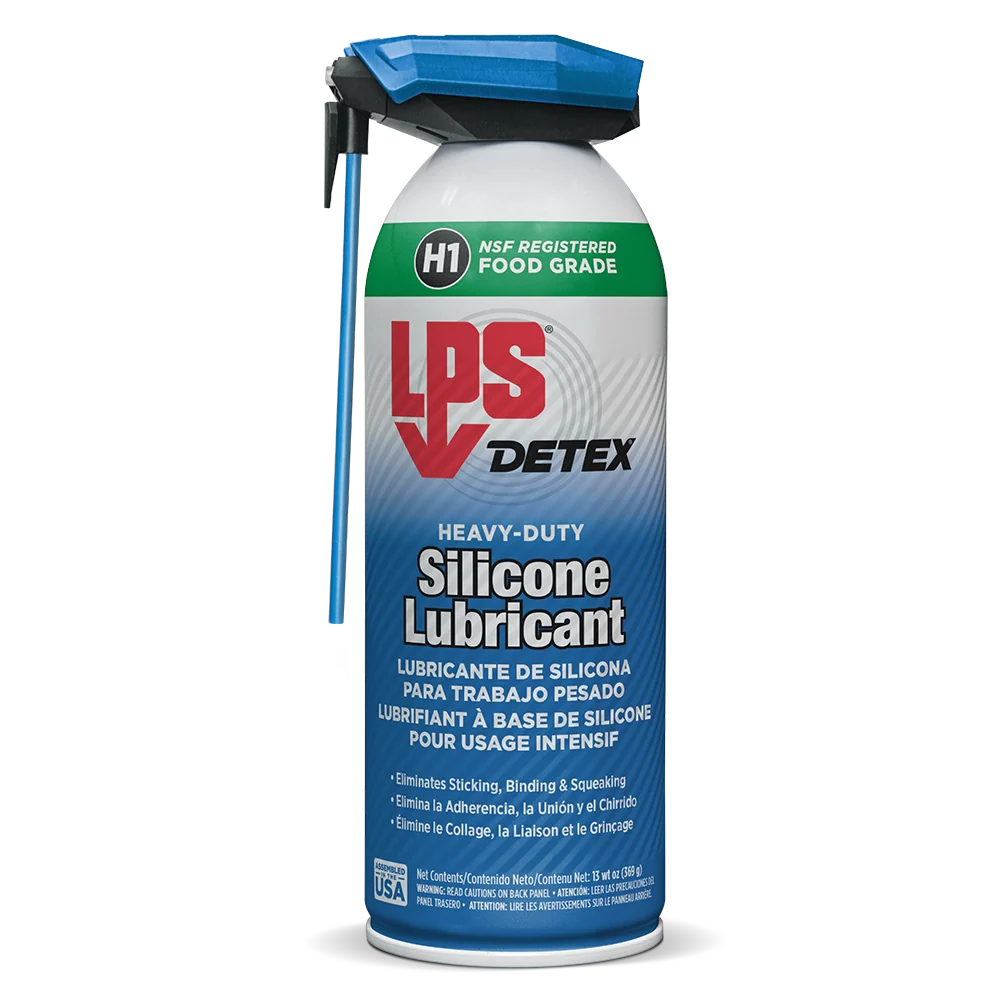 LPS® DETEX® Heavy Duty Silicone Lubricant, 13 oz, Aerosol Can