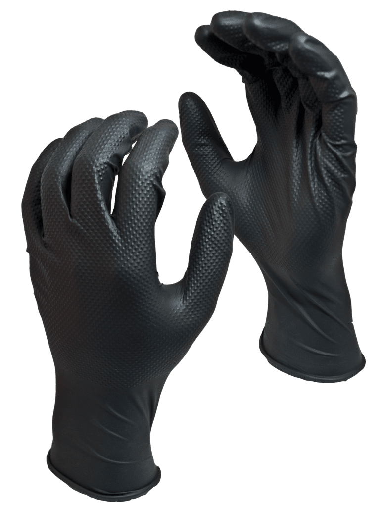 Green Monkey™, 8 Mil Heavyweight Nitrile Golves, Size M, 50/bx