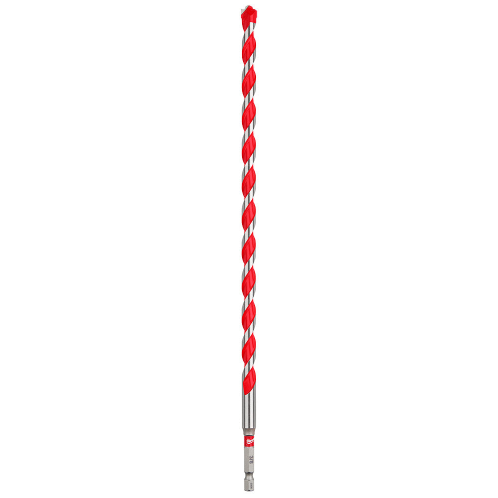 Shockwave Impact Duty™ Carbide Hammer Drill Bit 3/8" x 10" x 12" With Power Tip™, 3/PK