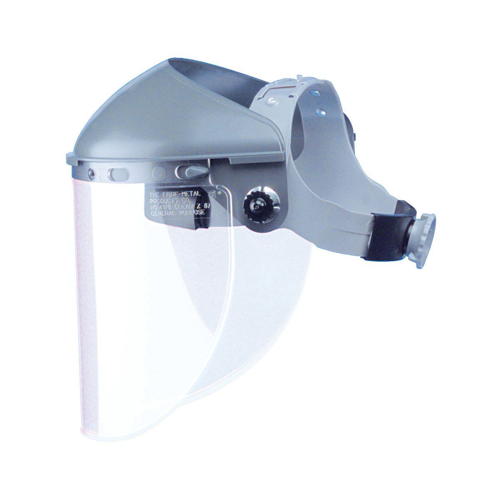 Fibre-Metal, High Performance Face Shield Headgear with 4 in. Crown Size and 3C Ratchet Suspension