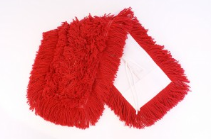 Recharge de mop synthétique rouge 48"