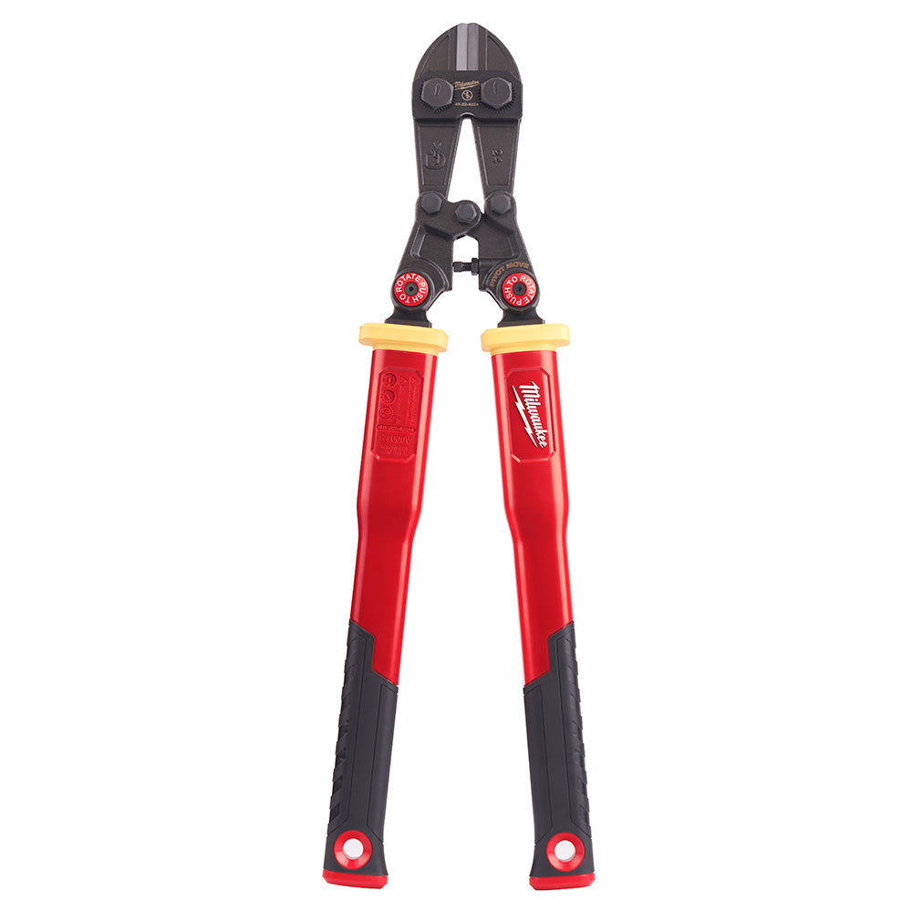 Pivotmove™ 24 In Fiberglass Bolt Cutters With Rotating Handles