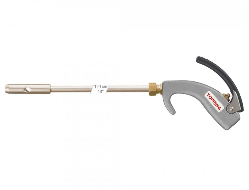 Soufflette sécuritaire à jet d'air amplifié 1/4 NPT avec tube 120 cm, modèle Lazer