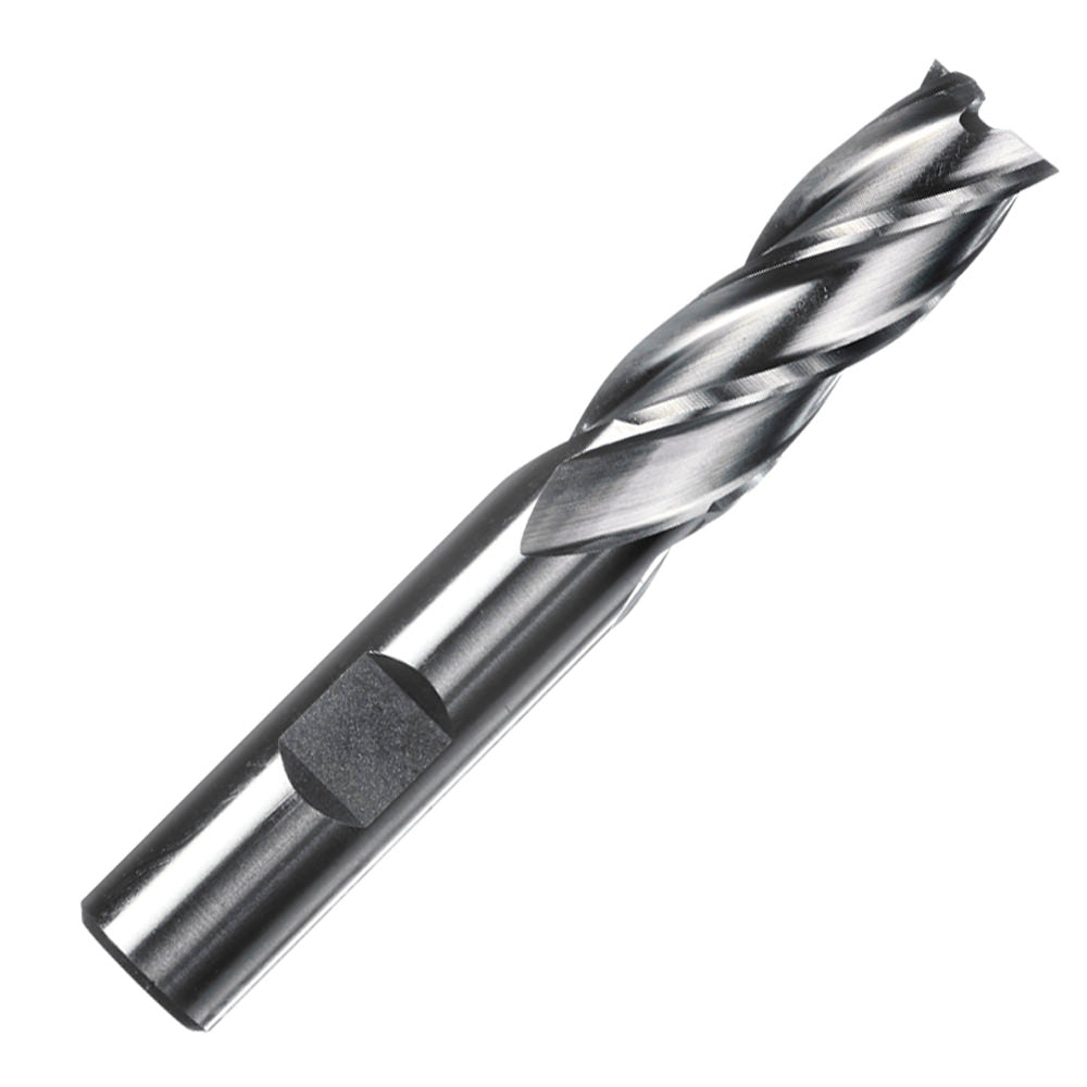 Single End Multiflange End Mill - 3/8 x 3/8 Inch for Detailed Milling