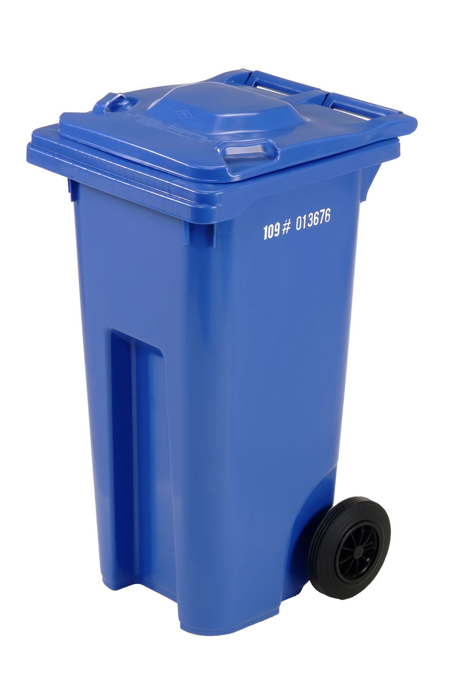 Poubelle à roulettes IPL Mastercart 32 GAL, bleue