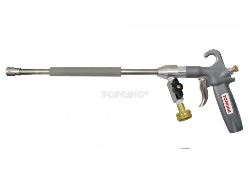 Pistolet d'arrosage industriel 1/4 NPT, aluminium, modèle Topjet