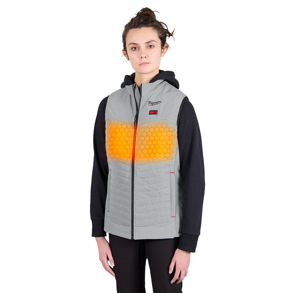 M12™ Women ft. S Heated Axis™ Vest Kit, Gray, Sz: XL