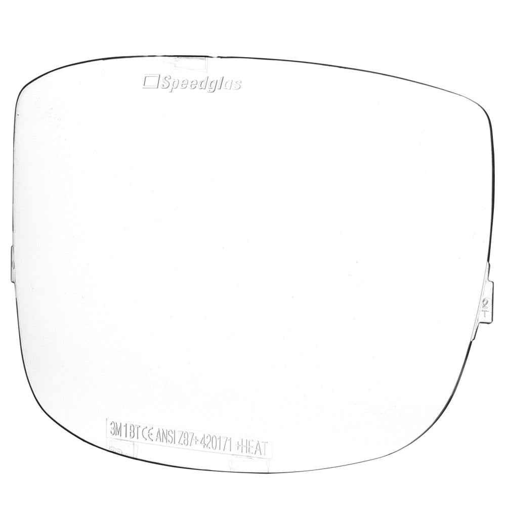 Plaque de protection extérieure pour casque de soudage 3M™ Speedglas™, 9002NC, 04-0270-03, résistante aux rayures