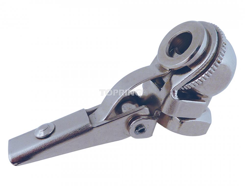 Air Chuck With Hexagonal Base With Clip 1/4 (F) NPT