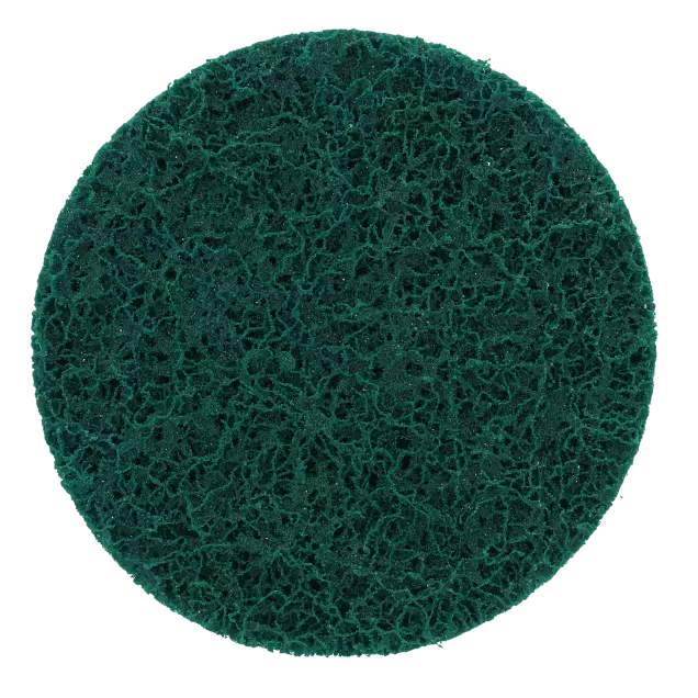 Disque à changement rapide Bear-Tex - Diamètre du disque de 1 po, matériau abrasif à base d'oxyde d'aluminium, couleur bleue