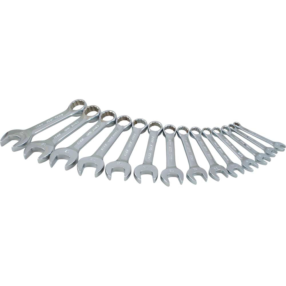 Stubby Wrench Kit - 14-Piece Metric