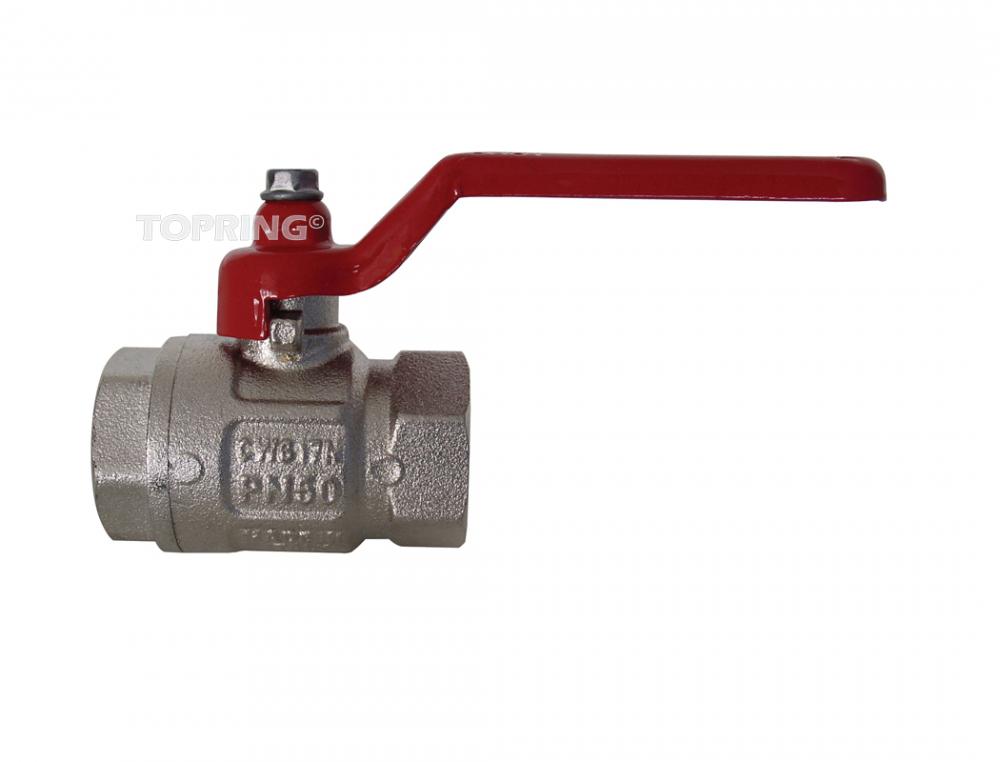 Valve quart de tour en laiton 1/2 (F) NPT (65.750)