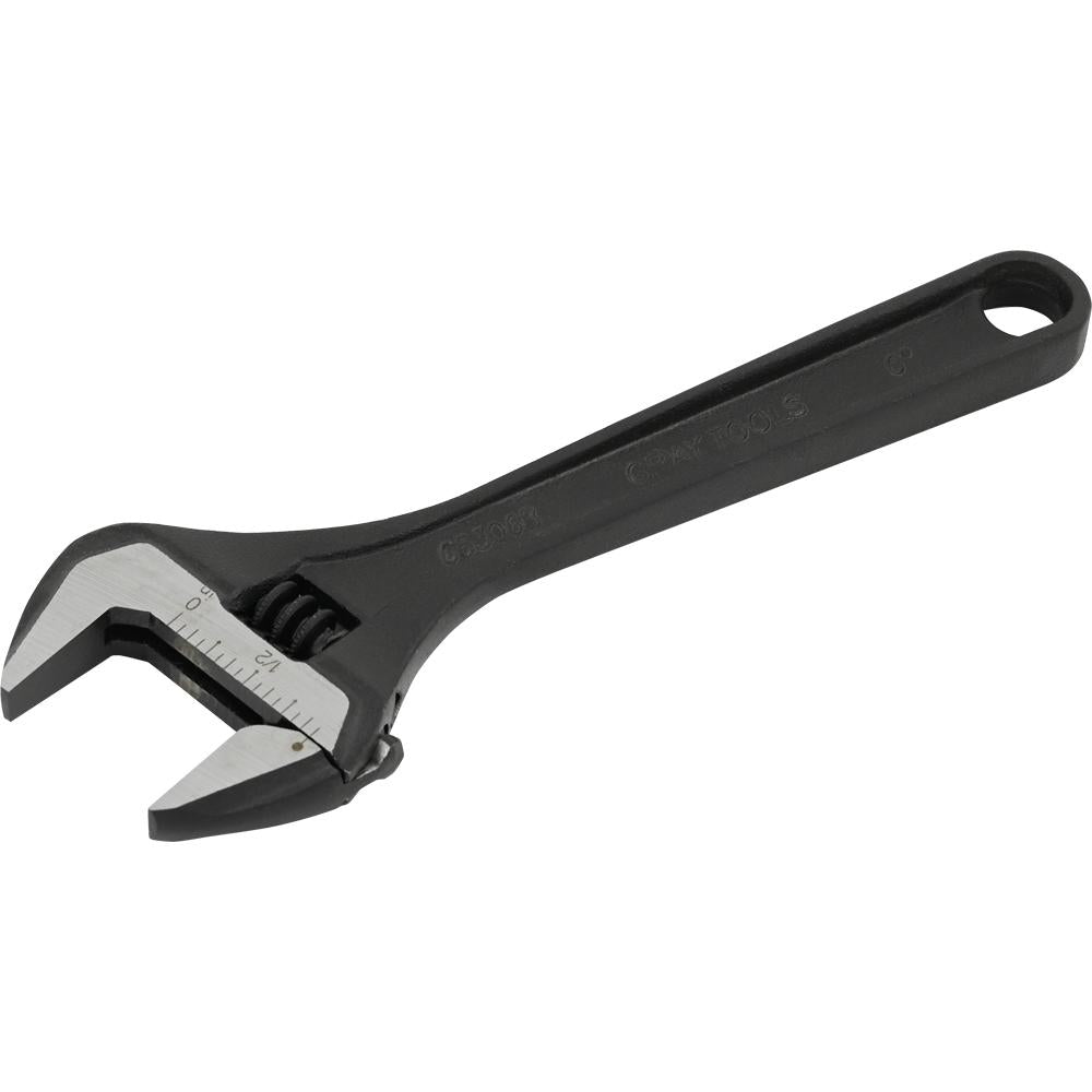Adjustable Wrench - 6", Black