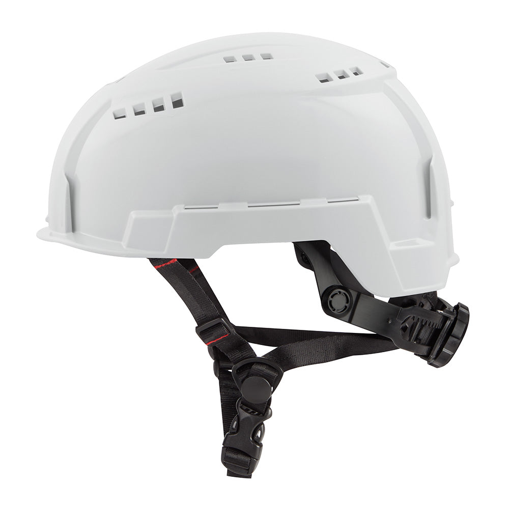 White Vented Safety Helmet Usa - Type 2, Class c
