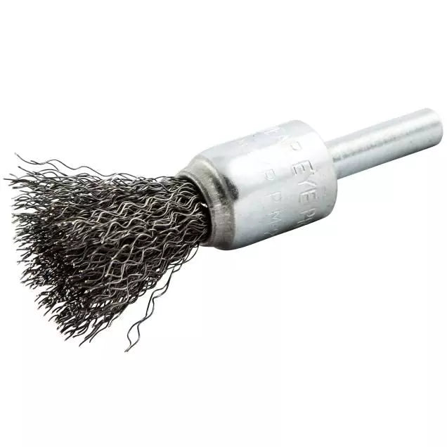 Gemini Carbon Steel Crimped Wire End Brush 1 X 0.014 X 1/4 X 3/4 In.