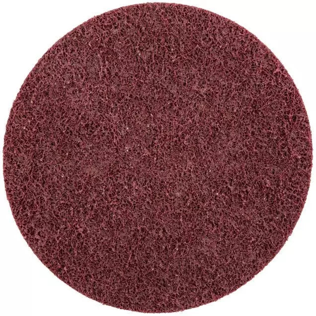 Disque de traitement de surface Bear-Tex - Diamètre du disque de 3 pouces, matériau abrasif en oxyde d'aluminium, couleur bleue