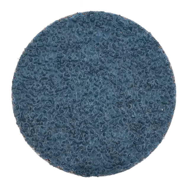 Disque de ponçage à revêtement Norton Bluefire - Diamètre du disque de 3 pouces, matériau abrasif en alumine de zircone, matériau de support en tissu, grain 36
