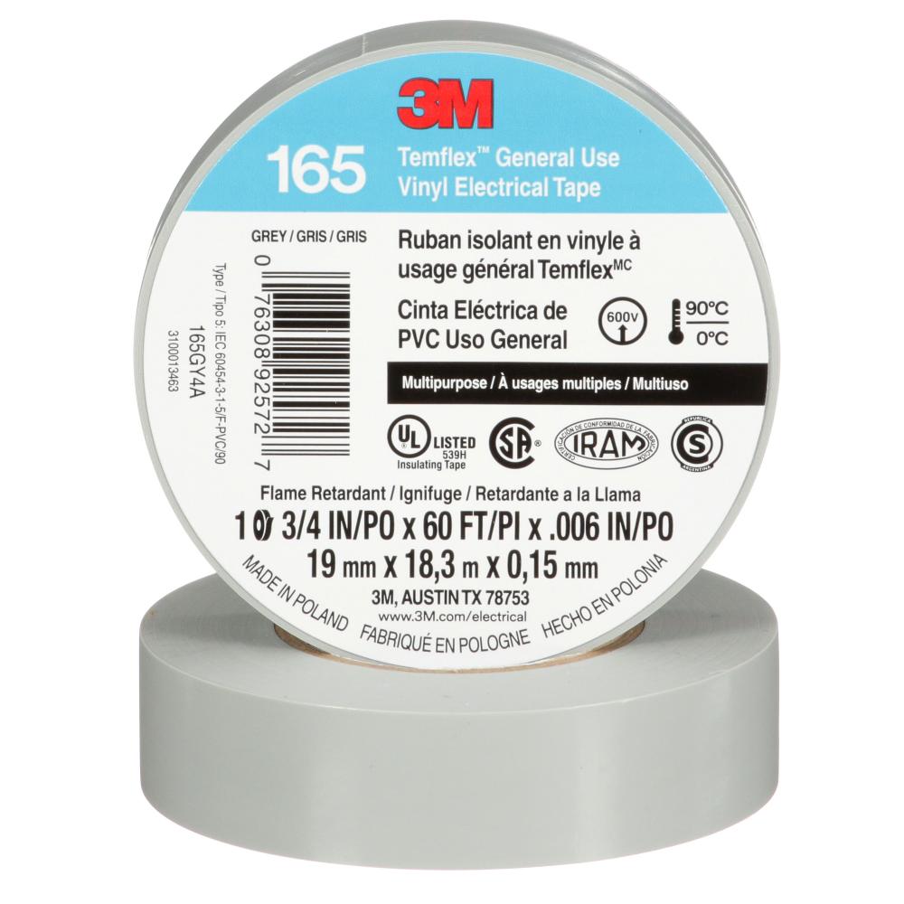 3M™ Temflex™ General Use Vinyl Electrical Tape 165