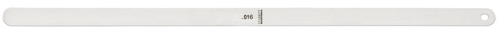 Épaisseur de stock .016" 12" Longueur