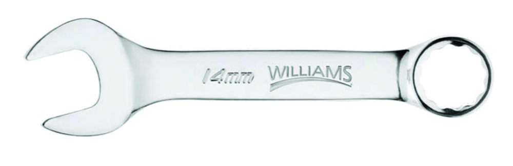 High Polish Chrome Finish Combination Wrench 12-Point Metric