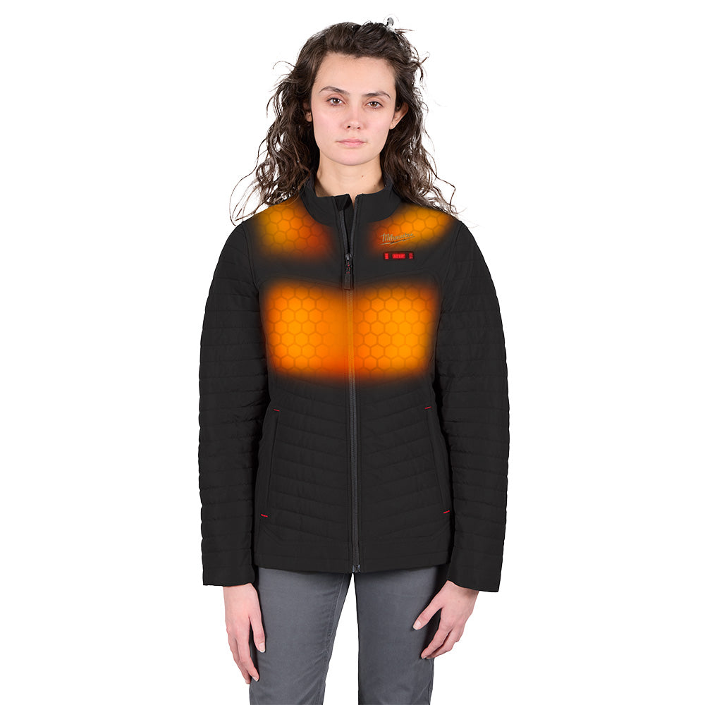 M12™ Women’S Heated Axis™ Jacket Kit, Black, Sz: S