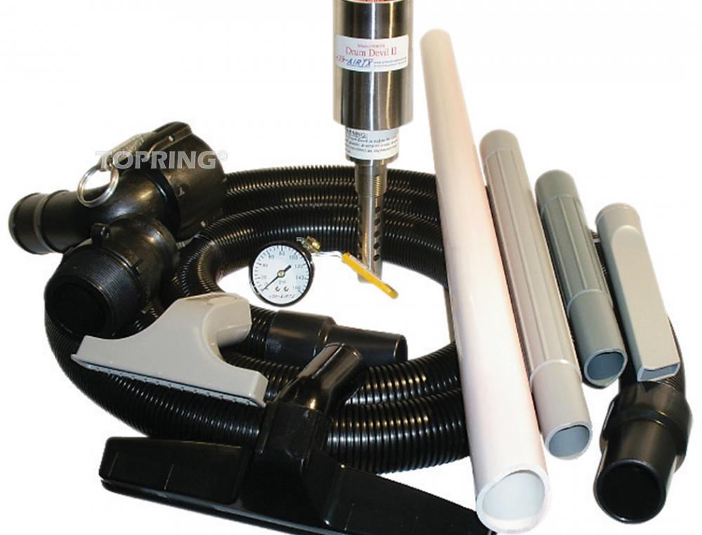 Ensemble pour baril aspirateur 205 L pour débris secs et humides, modèle Drumvac