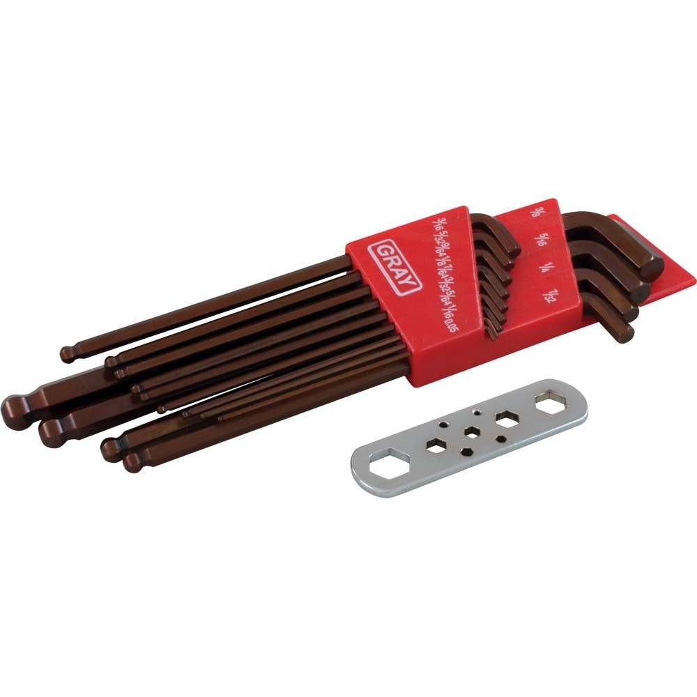 Hex Key Set - Ball Stubby L/Arm S2