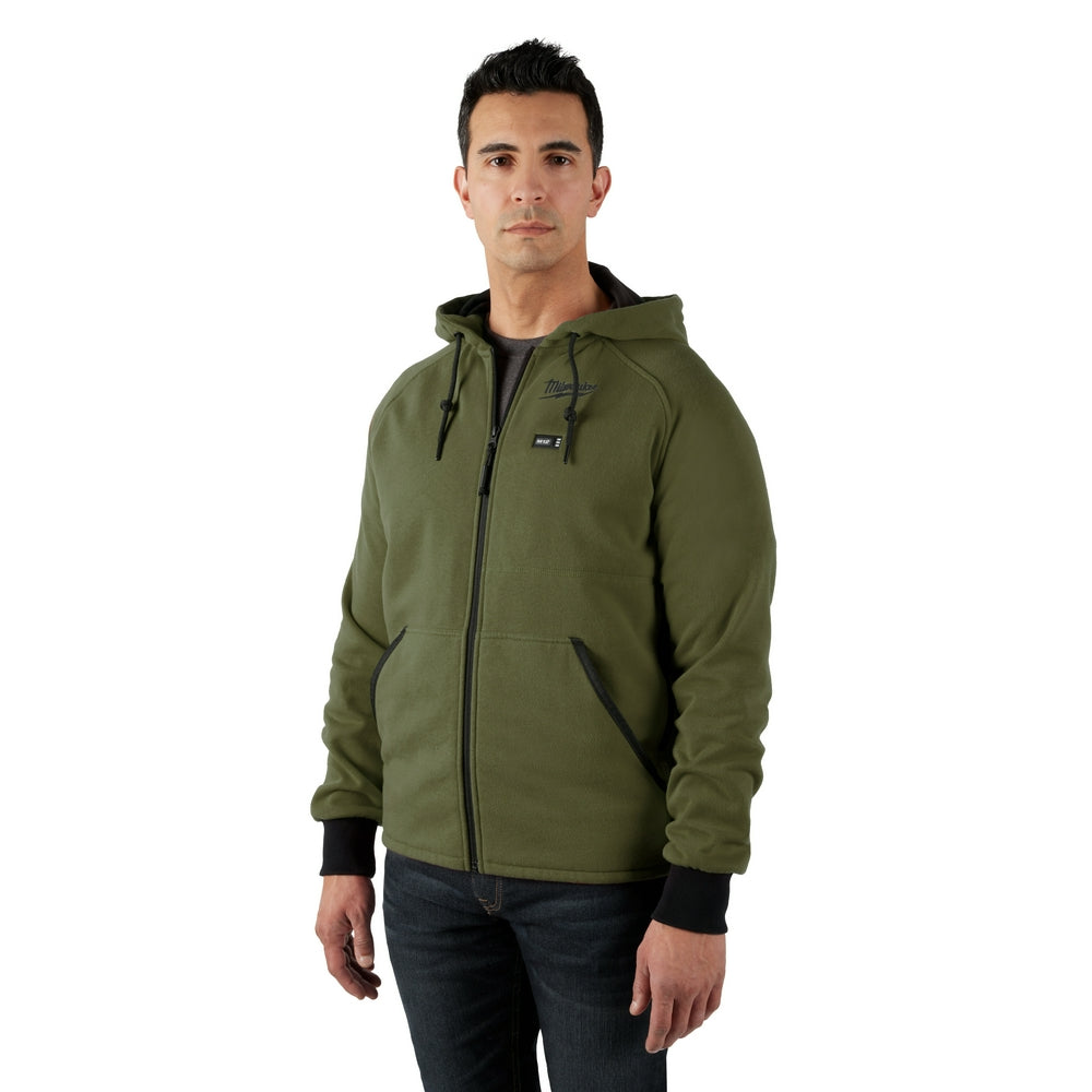M12™ Heated Hoodie Green Small