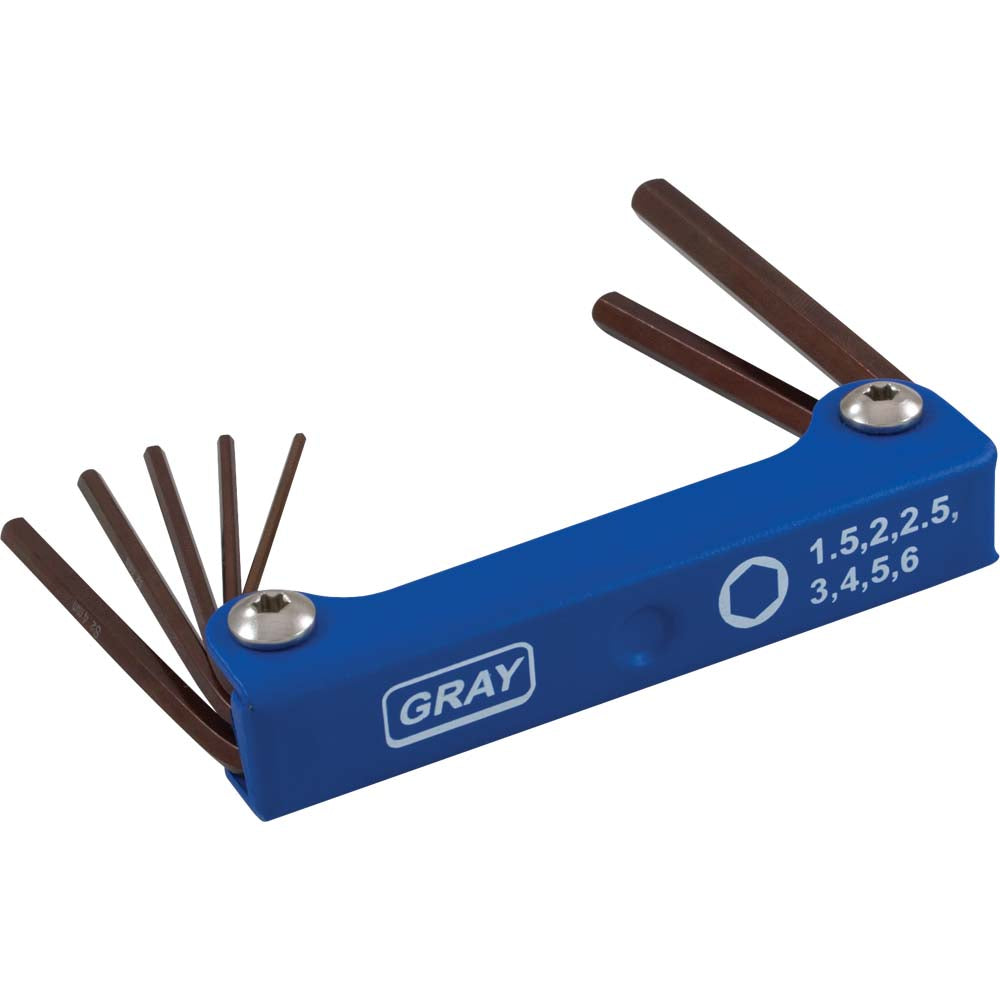 Hex Key Set - S2 Metric - Short Folding