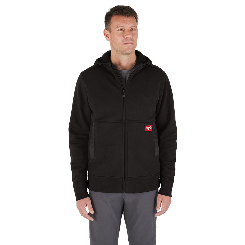 Gridiron™ Full-zip Hoodie - Black 2X