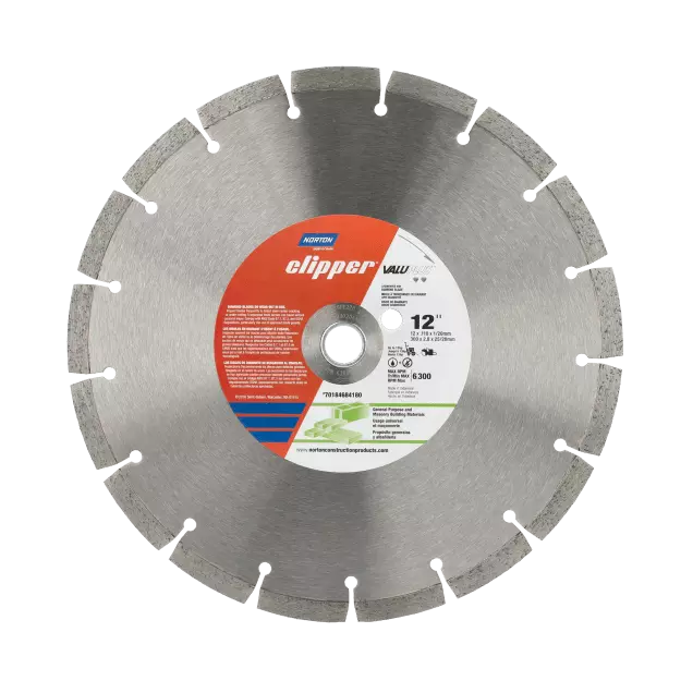 Lame segmentée à sec haute vitesse pour usage général Clipper ValuPlus