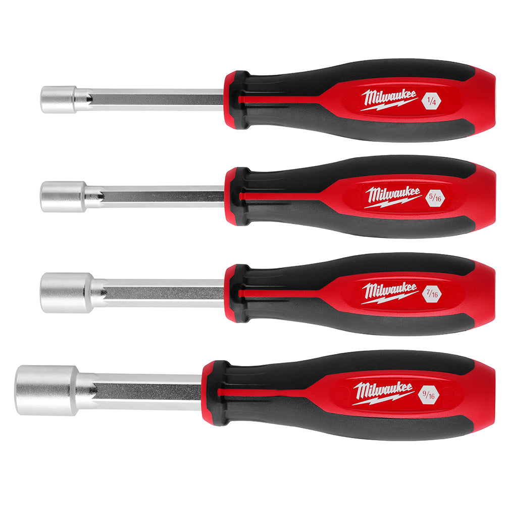 Hollowcore™ 4pc Sae Magnetic Nut Driver Set