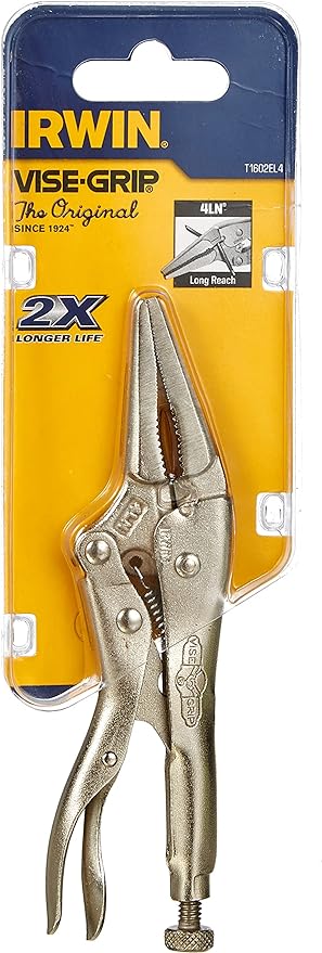 Vise-Grip® Pliers with Wire Cutter, Long Nose, 4in