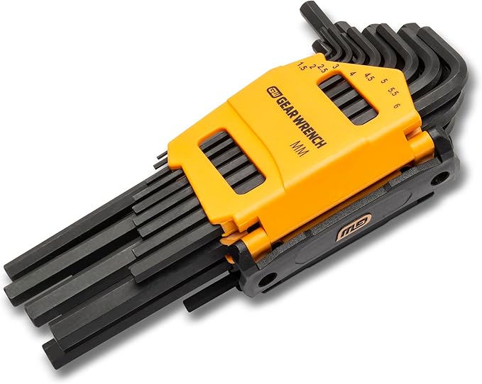 GEARWRENCH 26 Piece Long Arm SAE/Metric Hex Key Set