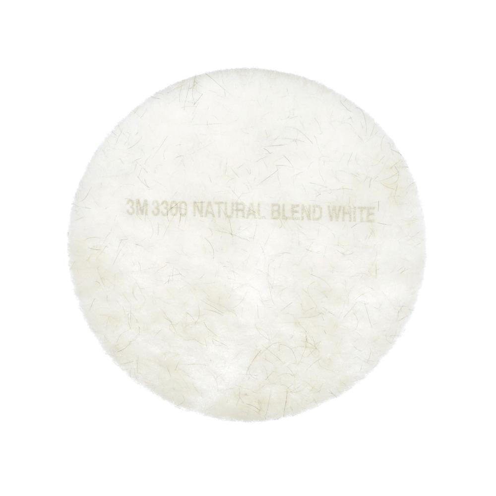 Tampon de mélange naturel 3M™, 3300, blanc, 508 mm (20 po), 5/cs
